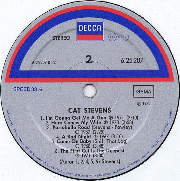 Cat Stevens : Die Weisse Serie (LP, Comp)