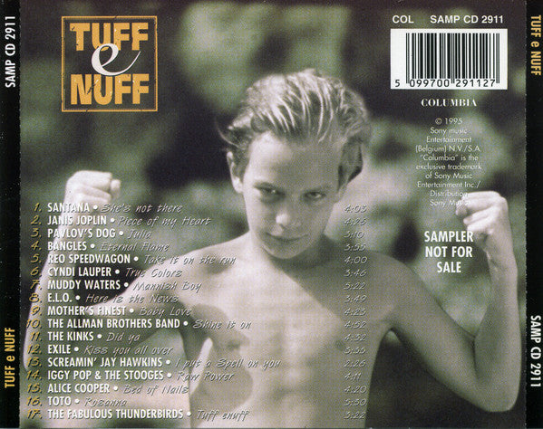 Various : Tuff E Nuff - 17 Classic Rock Songs (CD, Comp, Promo, Smplr)