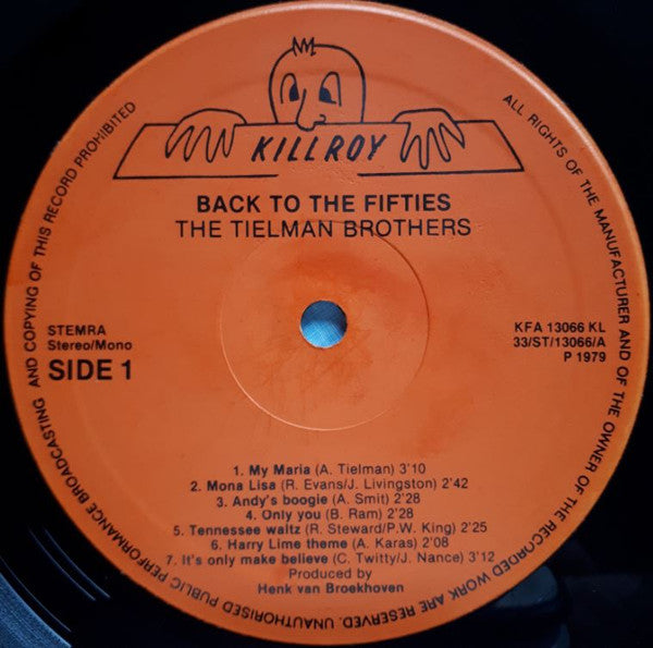 Tielman Brothers : Back To The Fifties (LP, Album)
