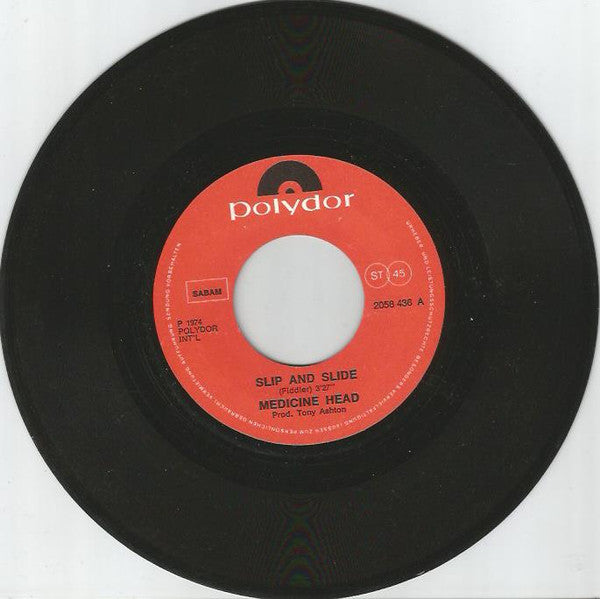 Medicine Head (2) : Slip And Slide (7", Single)