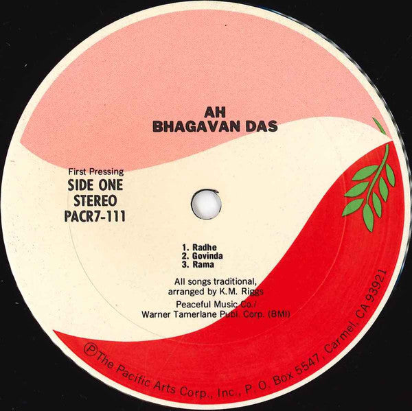 Bhagavan Das : Ah (LP, RE)