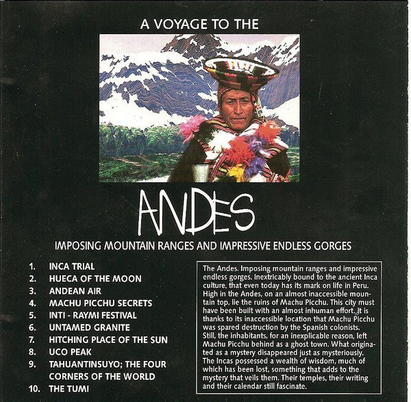 Yeskim : A Voyage To The Andes (CD, Album)