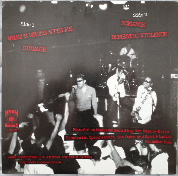 Dead Man's Choir : What's Wrong With Me (7", Ltd, Pin)