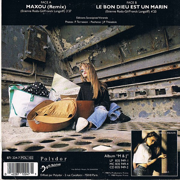 Vanessa Paradis : Maxou (7", Single)
