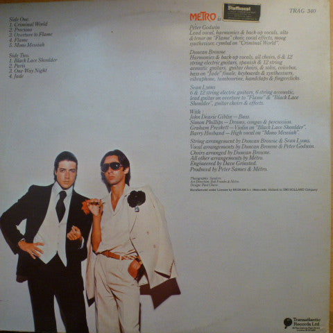 Metro (6) : Metro (LP, Album)