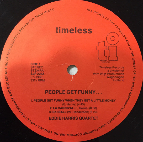 Eddie Harris : People Get Funny... (LP, Album)