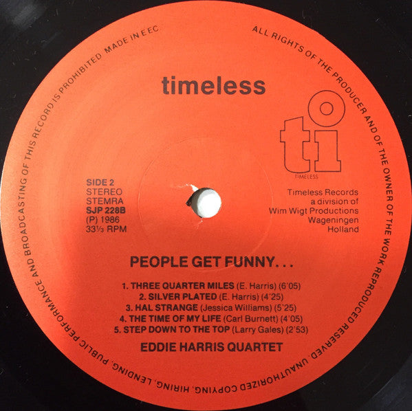 Eddie Harris : People Get Funny... (LP, Album)
