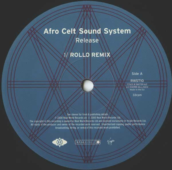 Afro Celt Sound System : Release (12")