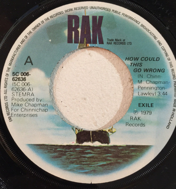 Exile (7) : How Could This Go Wrong (7", Single)