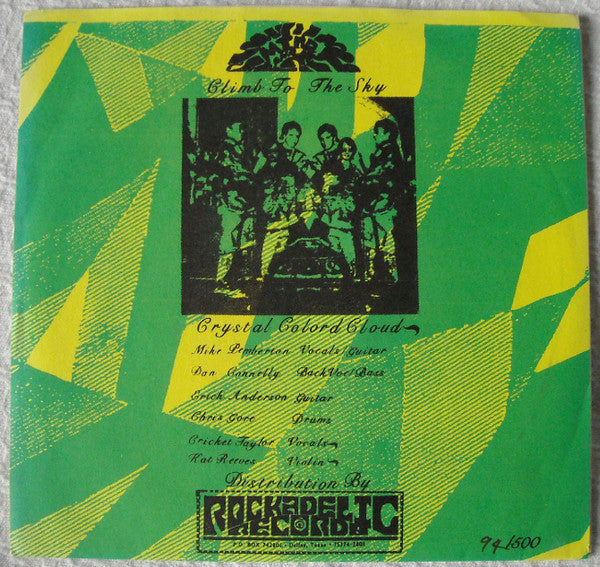 Burnin Rain : Climb To The Sky (7", Single, Ltd, Num)