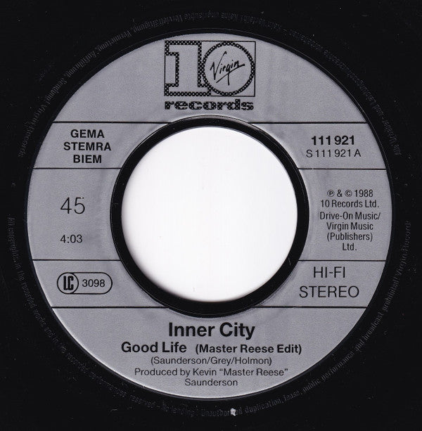 Inner City : Good Life (7", Single)