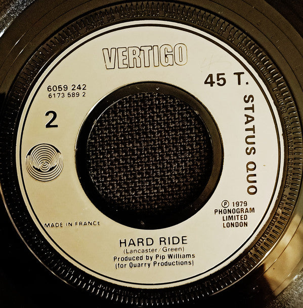 Status Quo : Whatever You Want (7", Single, Pho)