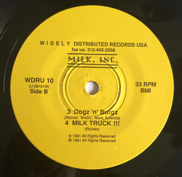 Milk, Inc : Spilt To The Hilt (7", EP)