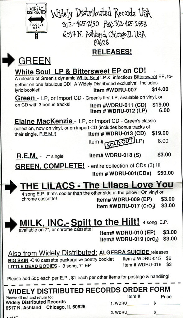 Milk, Inc : Spilt To The Hilt (7", EP)