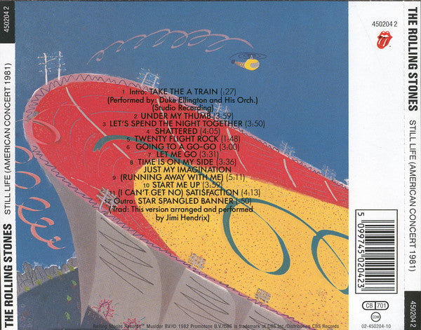 The Rolling Stones : Still Life (American Concert 1981) (CD, Album, RE)
