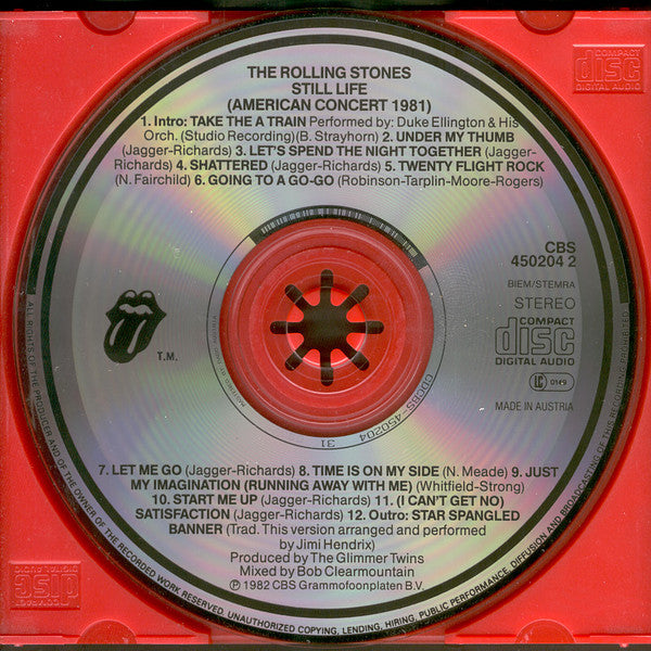 The Rolling Stones : Still Life (American Concert 1981) (CD, Album, RE)