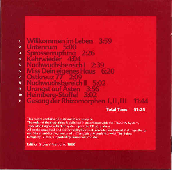 Reznicek : Stube (CD, Album)