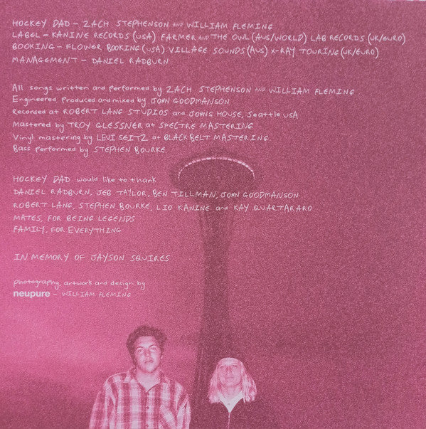 Hockey Dad : Blend Inn (LP, Album, RE, Pur)