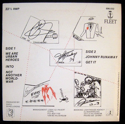 Urban Heroes : We Are Urban Heroes (7", EP, Ltd, Whi)