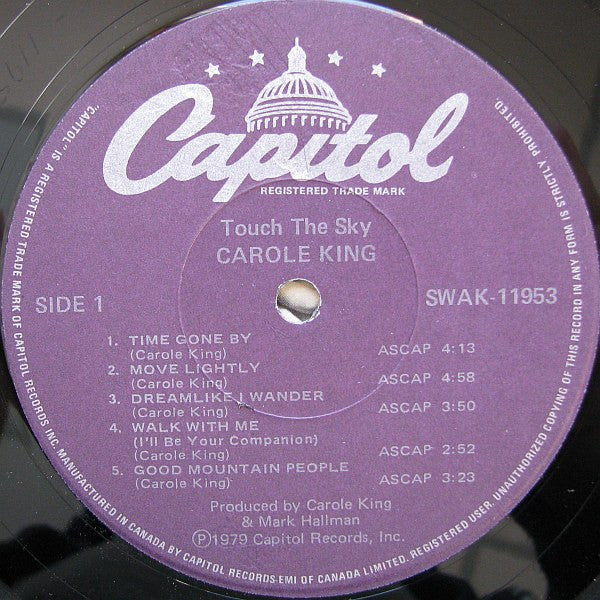 Carole King : Touch The Sky (LP, Album)