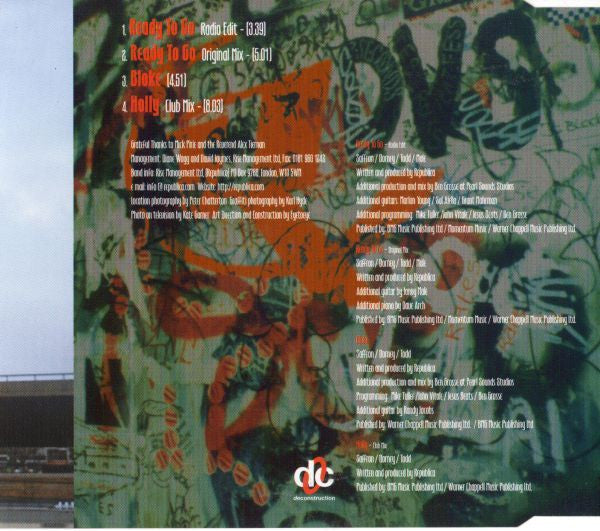 Republica : Ready To Go (CD, Single)