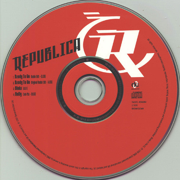 Republica : Ready To Go (CD, Single)