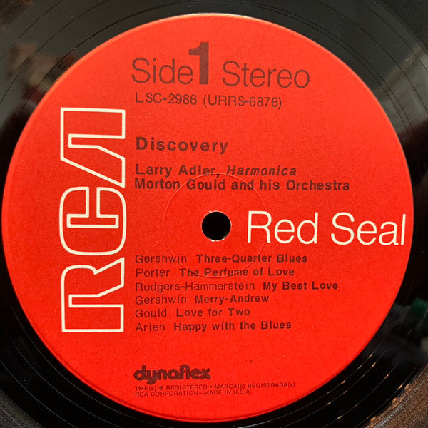 Larry Adler, Morton Gould And His Orchestra : Discovery (LP, Album, RP)