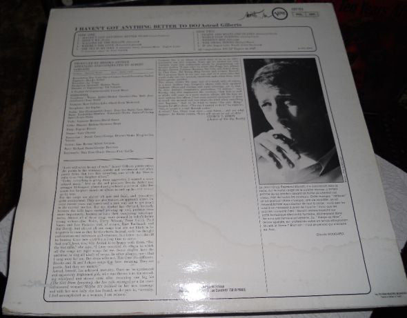 Astrud Gilberto : I Haven't Got Anything Better To Do (LP, Album, RE)