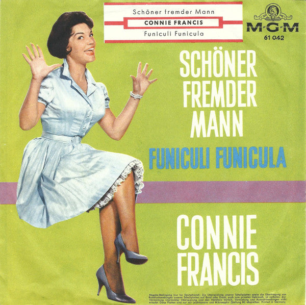 Connie Francis : Schöner Fremder Mann (7", Single, Mono)