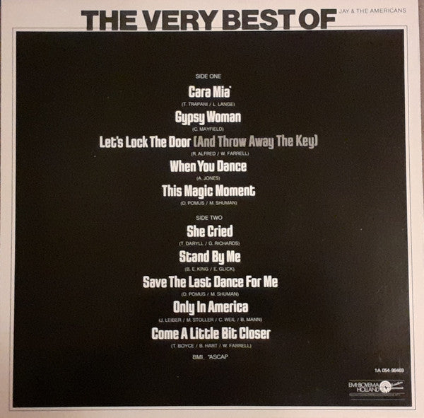 Jay & The Americans : The Very Best Of Jay & The Americans (LP, Comp, RE)