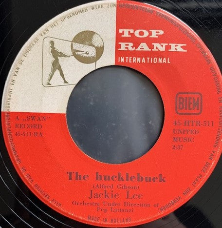 Jackie Lee (5) : Happy Vacation (7", Single, Mono)