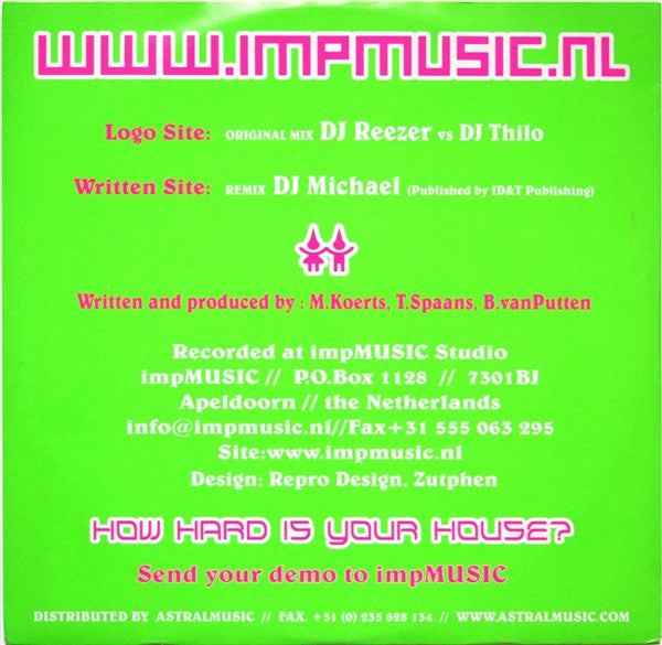 DJ Reezer vs. Thilo : Do That Shit (12")