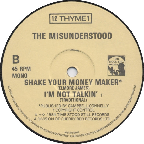 The Misunderstood : Golden Glass (12", Mono)