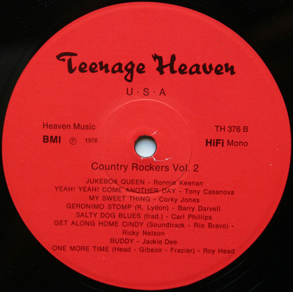 Various : Country Rockers Vol. 2 - Shot Gun Boogie (LP, Comp, Mono)