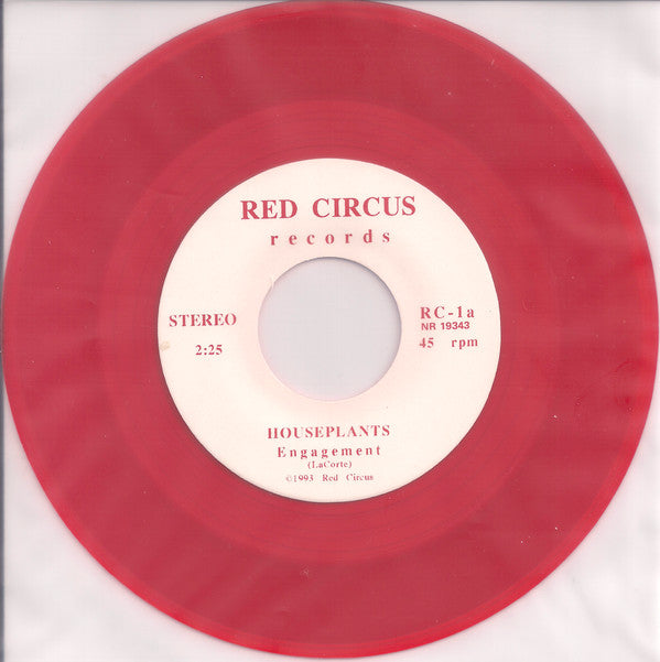 Houseplants : Engagement (7", Red)