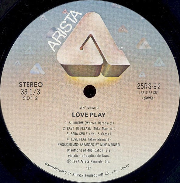 Mike Mainieri : Love Play (LP, Album)