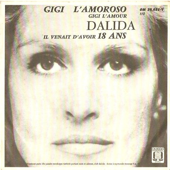 Dalida : Gigi L'Amoroso (Gigi L'Amour) (7", Single)