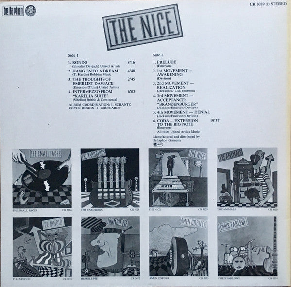 The Nice : The Nice (LP, Comp)