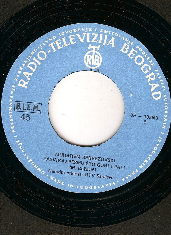 Muharem Serbezovski : Čekaću Te Ja (7", Single)