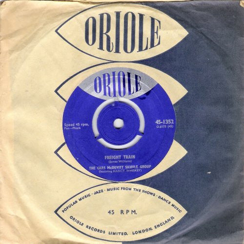The Chas McDevitt Skiffle Group : Freight Train (7", Single)