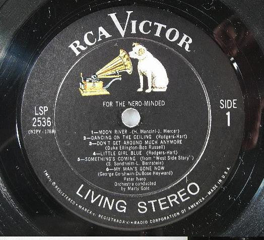 Peter Nero : For The Nero-Minded (LP, Album, Ind)