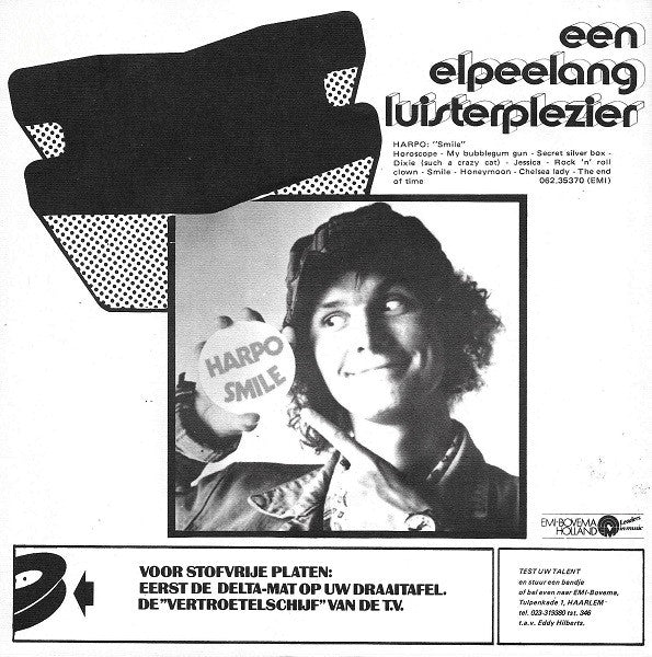 Harpo : Rock 'N' Roll Clown (7", Single)