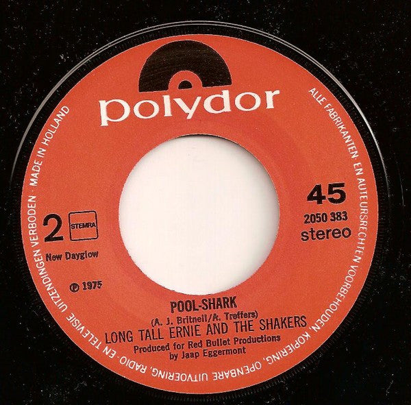 Long Tall Ernie And The Shakers : Operator, Operator (Get Me A Line) (7", Single)