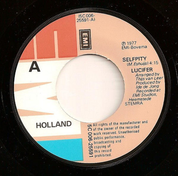 Lucifer (6) : Selfpity (7", Single)