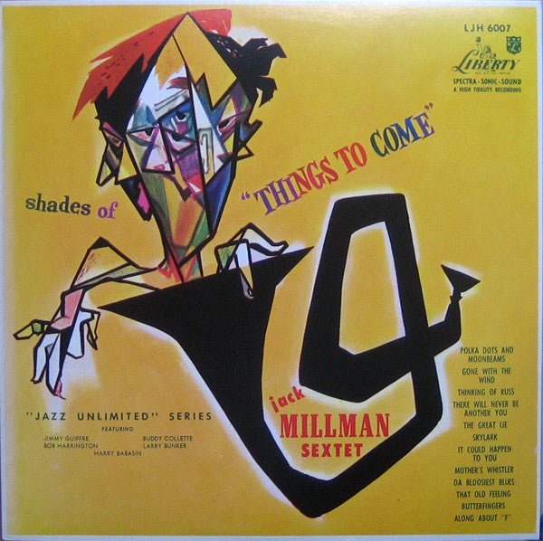 The Jack Millman Sextet : Shades Of Things To Come (LP, Album, RE)