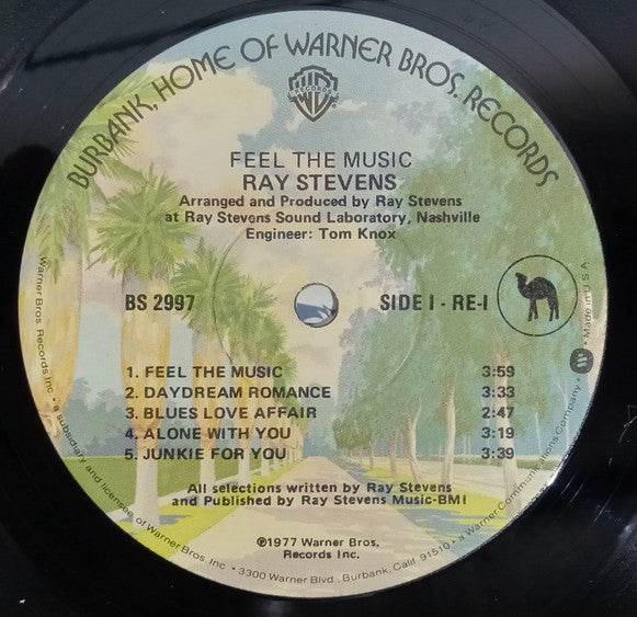 Ray Stevens : Feel The Music (LP, Album, Win)