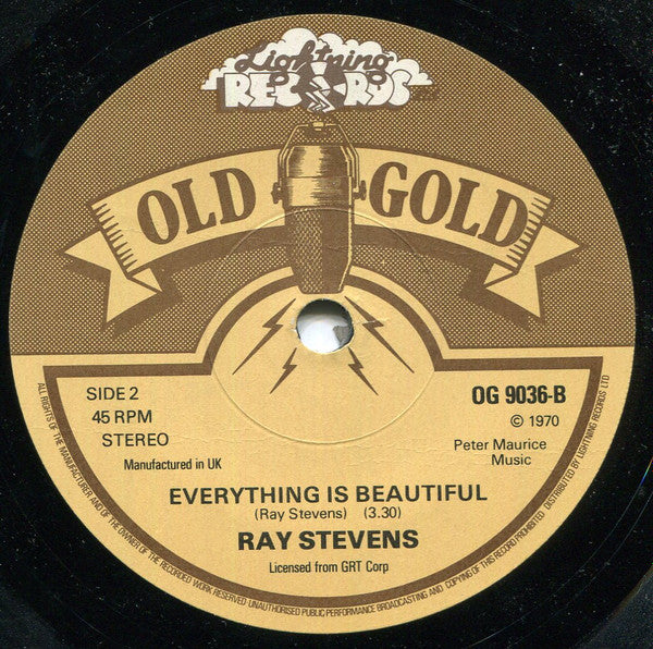 Ray Stevens : Bridget The Midget / Everything Is Beautiful (7")