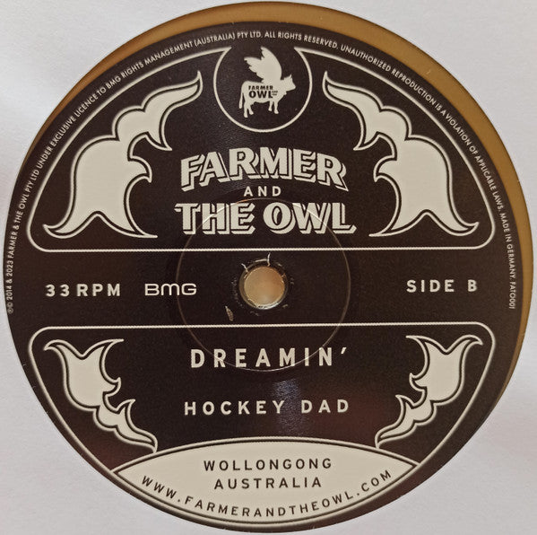Hockey Dad : Dreamin' (12", EP, RE, Gol)