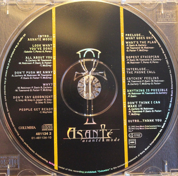 Asante (2) : Asanté Mode (CD, Album)