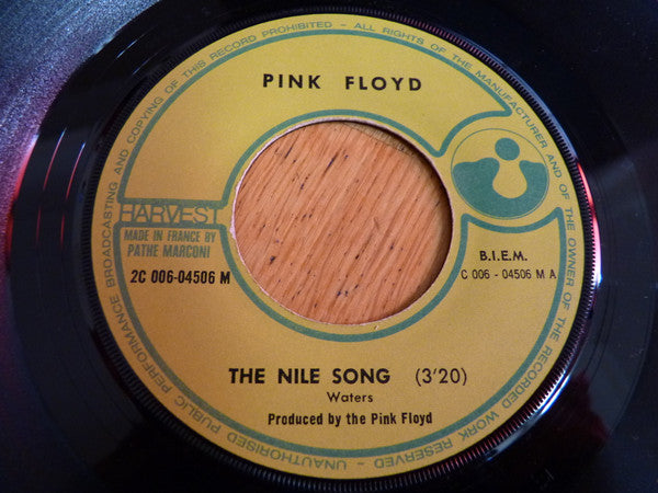 Pink Floyd : The Nile Song (7", Single)